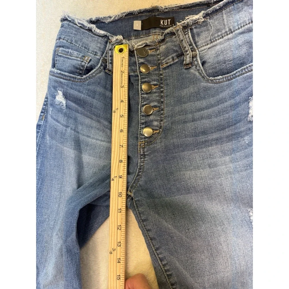 Kut From The‎ Kloth Connie Women's Size 6 High Rise Fab Ab Ankle Skinny
